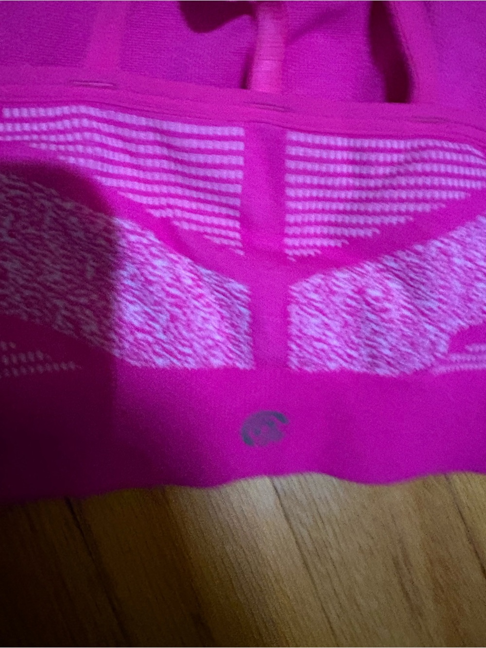 Champion Hot Pink Seamless Sports Bra with Mesh Detail - Picture 2 of 4